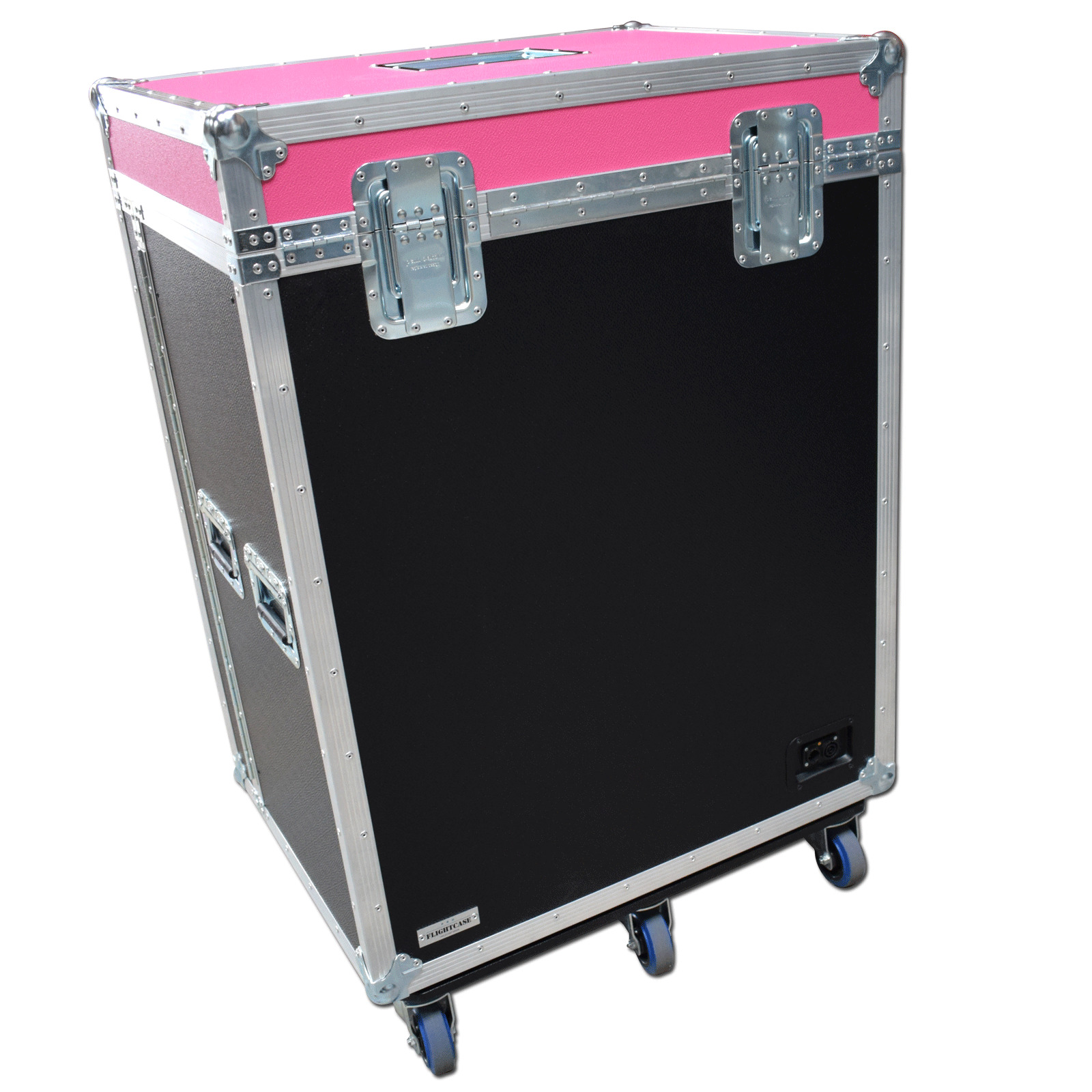 5 Drawer Backline Tool Flightcase With 3u Rack Space